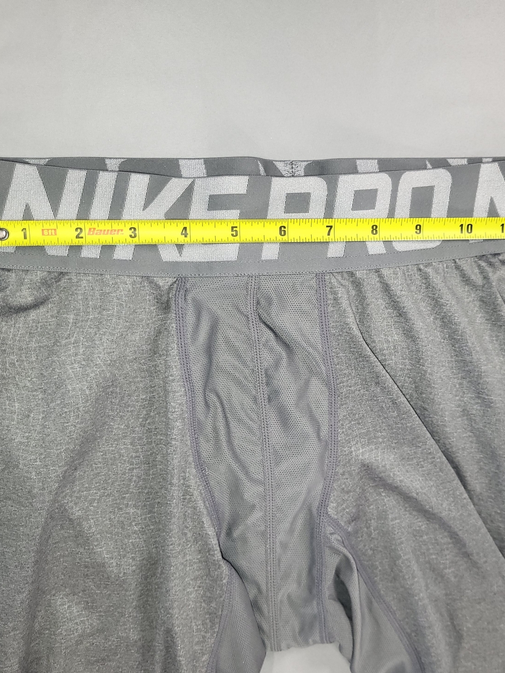 NIKE PRO, Mens Hyp Gray Reflective Leggings Pro Hypercool Size M - Picture 4 of 7